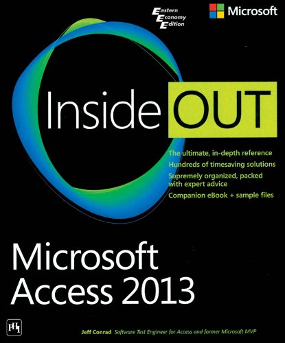 Stock image for MICROSOFT ACCESS 2013 INSIDE OUT for sale by University Bookstore