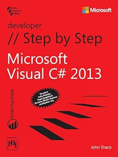 9788120349551: Microsoft Visual C# 2013 Step By Step