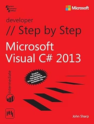 9788120349551: Microsoft Visual C# 2013 Step by Step