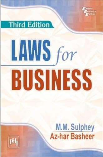 Beispielbild fr Laws for Business zum Verkauf von Books Puddle