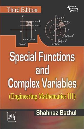 Stock image for Special Functions and Complex Variables: Engineering Mathematics III for sale by GF Books, Inc.