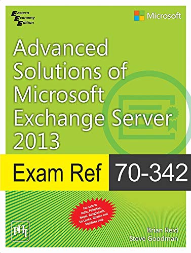 Stock image for Exam Ref 70-342: Advanced Solutions Of Microsoft Exchange Server 2013 for sale by WorldofBooks