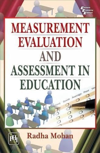 Stock image for Measurement, Evaluation and Assessment in Education for sale by Books Puddle