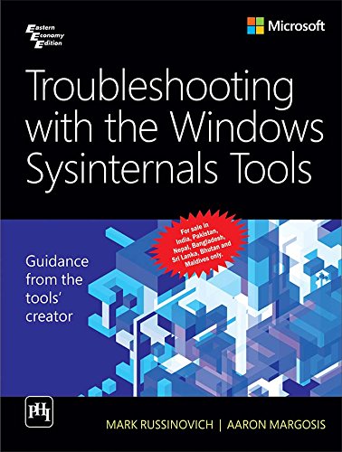 9788120353558: Troubleshooting with the Windows Sysinternals Tools