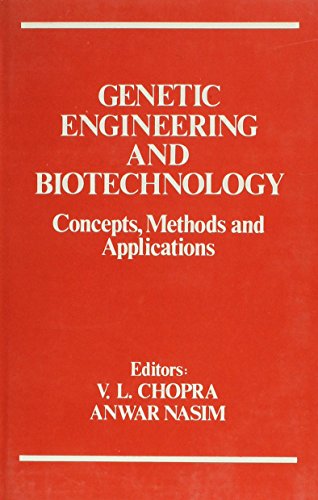 9788120404953: Genetic Engineering and Biotechnology: Concepts, Methods, and Applications