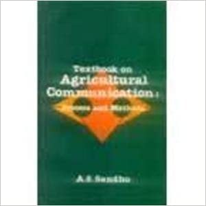 Stock image for Textbook on Agricultural Communication for sale by Majestic Books