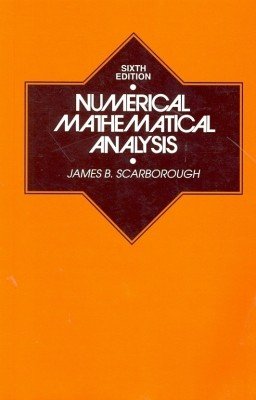 Imagen de archivo de Numerical Mathematical Analysis a la venta por Majestic Books