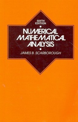 Stock image for Numerical Mathematical Analysis for sale by Books in my Basket