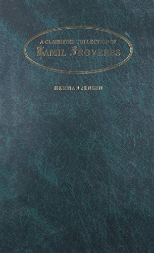 9788120600263: Classified Collection of Tamil Proverbs: Tamil-English - Script