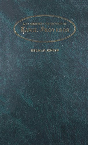 9788120600263: A Classified Collection of Tamil Proverbs (Bilingual)