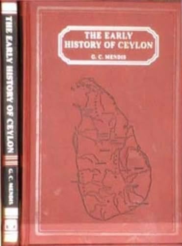 Stock image for The Early History of Ceylon for sale by thebooksthebooksthebooks