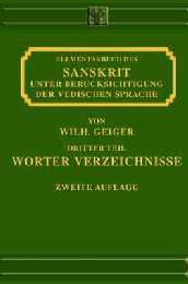 Stock image for Worter Verzei-Chnisse : Sanskrit Deutsch Deutsch Sanskrit (Zwette Auflage) for sale by Books Puddle