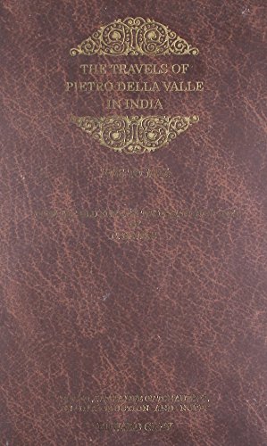 Beispielbild fr Travels of Pietro Della Valle In India-2 Vols. zum Verkauf von dsmbooks