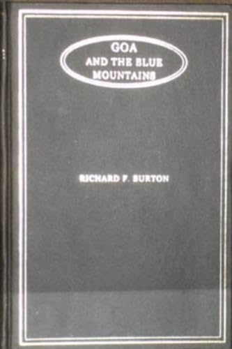 9788120606791: Goa and the Blue Mountains: Or Six Months of Sick Leave