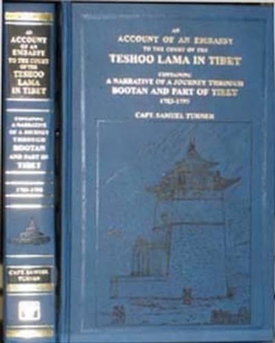 9788120606876: Account of an Embassy to the Court of the Teshoo Lama in Tibet