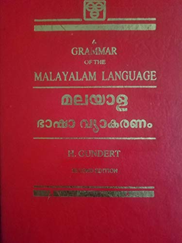 9788120607354: Grammar Of The Malayalam Language