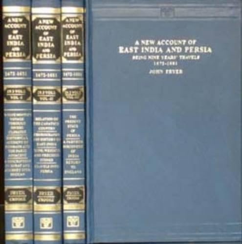 9788120607965: New Account of East India and Persia: Being Nine Years Travels, 1672-1681