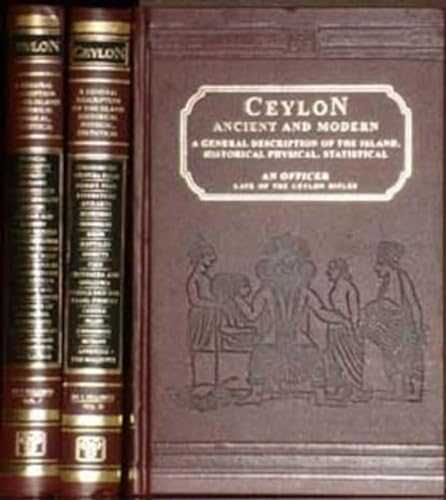 9788120609341: Ceylon: A General Description of the Island, Historical, Physical, Statistical