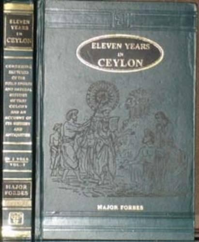 9788120609679: Eleven Years in Ceylon