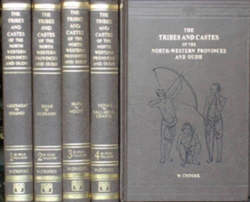 9788120612105: Tribes And Castes of the North Western Provinces and Oudh [4 Vol set]