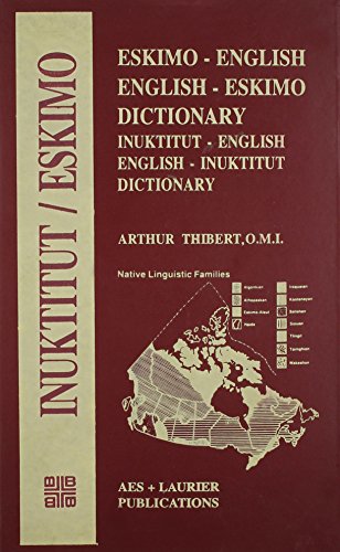 9788120612556: Eskimo-English and English-Eskimo Dictionary