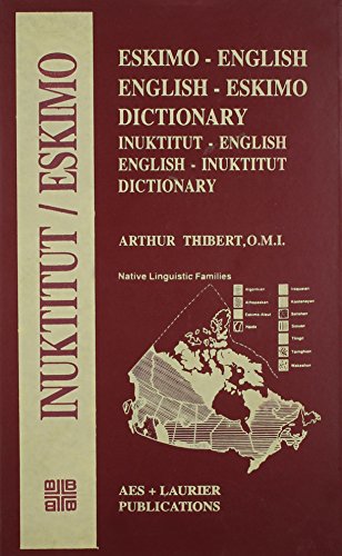 9788120612556: Eskimo English / English Eskimo Dictionary