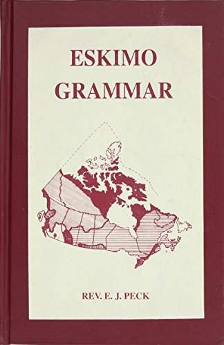 9788120612815: Eskimo Grammar Inuktitut