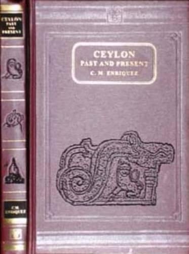 9788120613850: Ceylon Past and Present