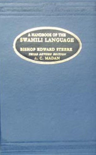 9788120614291: A Handbook of the Swahili Language