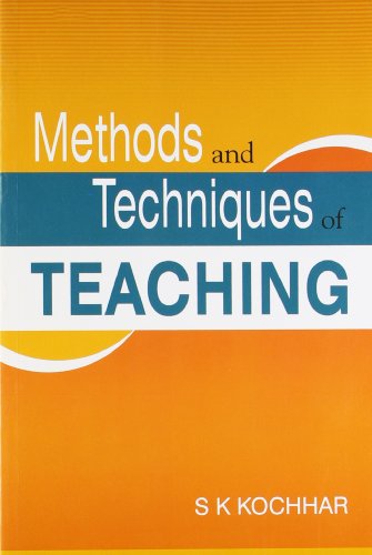 Stock image for Methods and Techniques of Teaching for sale by Books Puddle