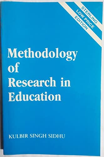 Imagen de archivo de Methodology of Research in Education a la venta por Books Puddle