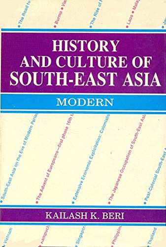 9788120716506: History and culture of South-east Asia