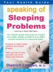 Stock image for Speaking of Sleeping Problems Langen, Dietrich for sale by medimops