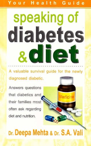 Beispielbild fr Speaking of Diabetes and Diet: Your Health Guide zum Verkauf von Reuseabook