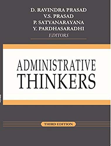 9788120754140: Administrative Thinkers