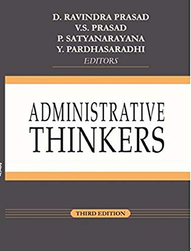 9788120754140: Administrative Thinkers - 3Rd/E