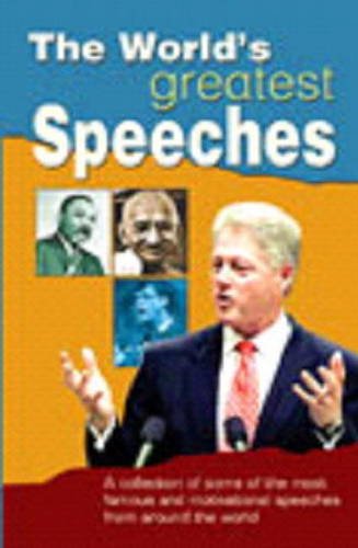 Stock image for World's Greatest Speeches for sale by Blackwell's