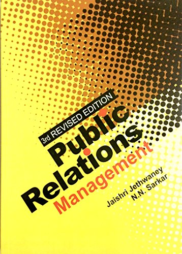 Imagen de archivo de Public Relations Management a la venta por Books Puddle