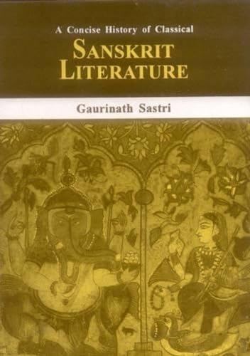 Stock image for Concise History Of Classical Sanskrit Literature for sale by Books in my Basket