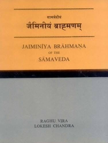 Beispielbild fr Jaiminiya Brahmana Of The Samaveda zum Verkauf von Books in my Basket