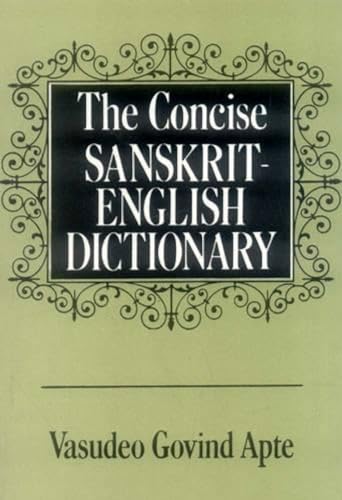 Imagen de archivo de The Concise Sanskrit-English Dictionary a la venta por Books Puddle