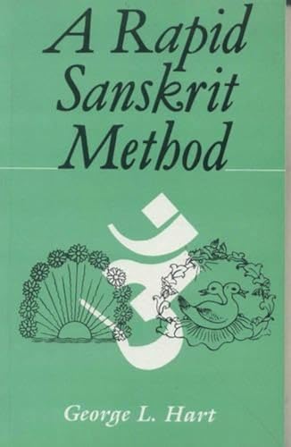 A Rapid Sanskrit Method (9788120801998) by George L. Hart