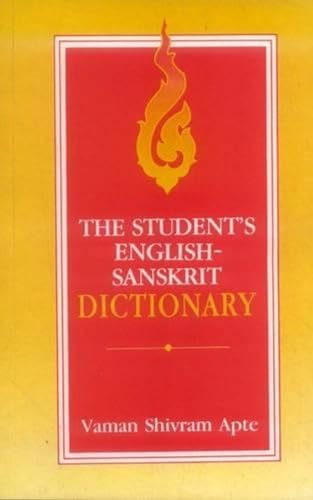 9788120802995: The Student's English-Sanskrit Dictionary