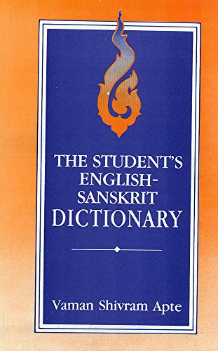 9788120803008: The Student's English-Sanskrit Dictionary