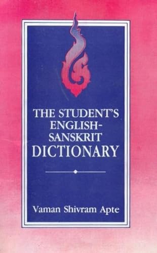 9788120803008: The Student's English-Sanskrit Dictionary