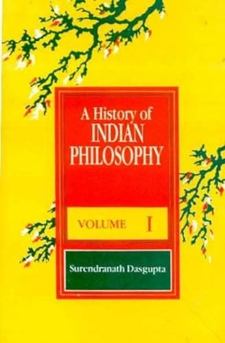 9788120804128: A History of Indian Philosophy: V. 1