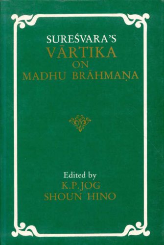 Imagen de archivo de SuresvaraS Vartika On Madhu Brahmana a la venta por Books in my Basket