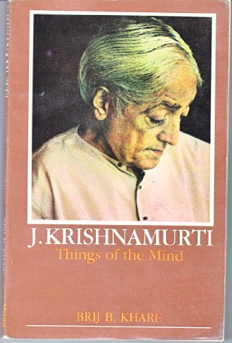 Stock image for J. Krishnamurti for sale by Majestic Books