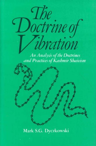 9788120805965: The Doctrine of Vibration: An Analysis of the Doctrines and Practices of Kashmir Shaivism