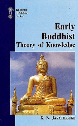 9788120806191: Early Buddhist Theory of Knowledge